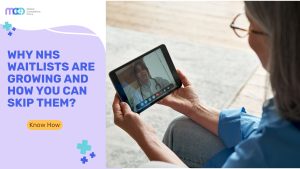 NHS waitlist are growing | medical consultations online