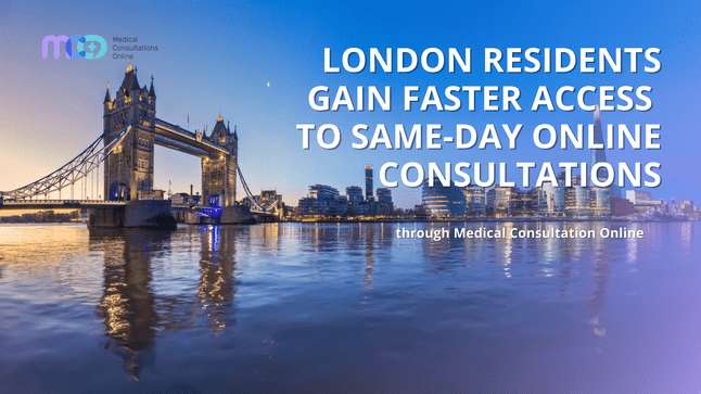 London Residents Gain Faster Access to Same-Day Online Consultations Through Medical Consultations Online